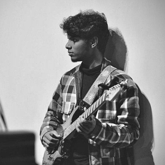 Anoop Isac guitar teacher at Beyond the Beat Music School
